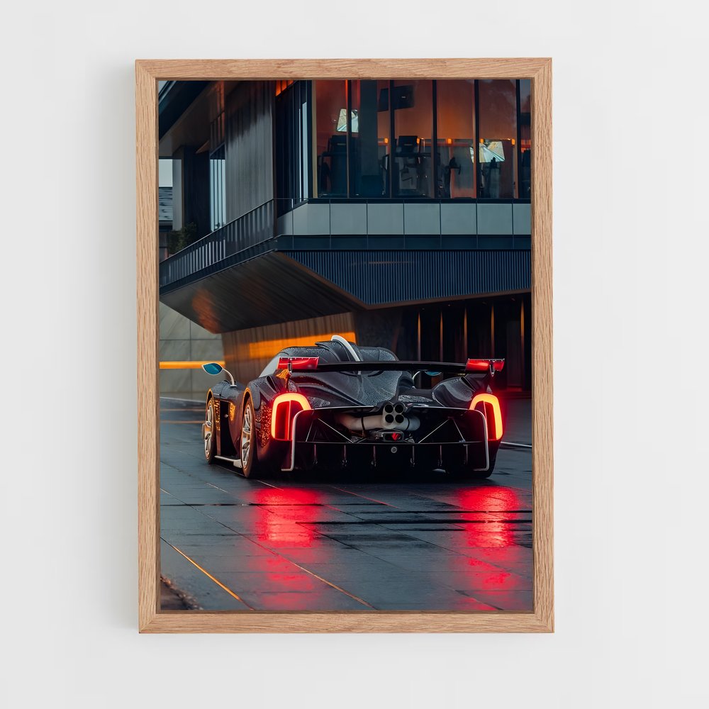 Poster splendide Huayra r – affiche Pagani (vue 4)